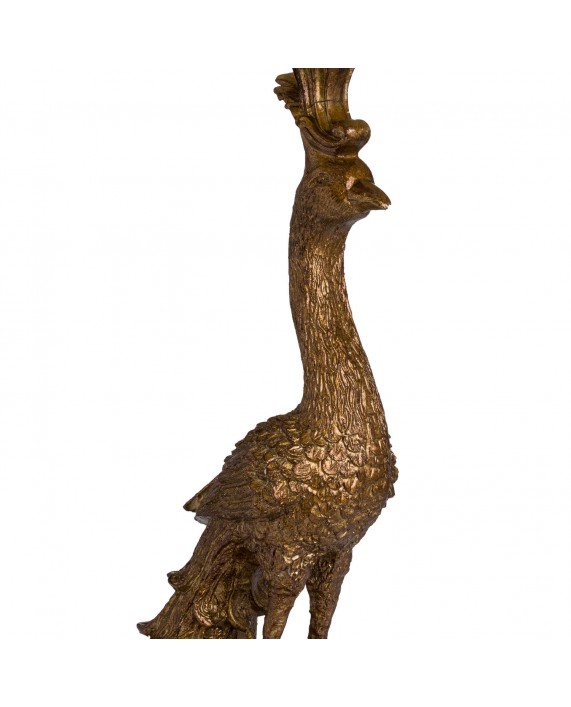 Stalinis šviestuvas "Antique Gold Peacock"
