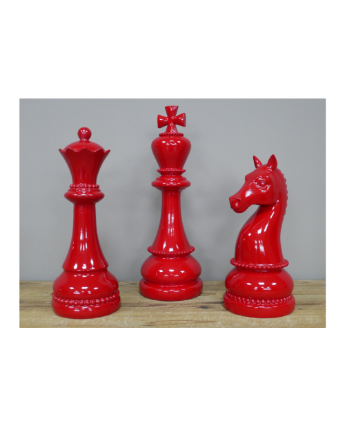 Šachmatų figūrų komplektas "Red" 