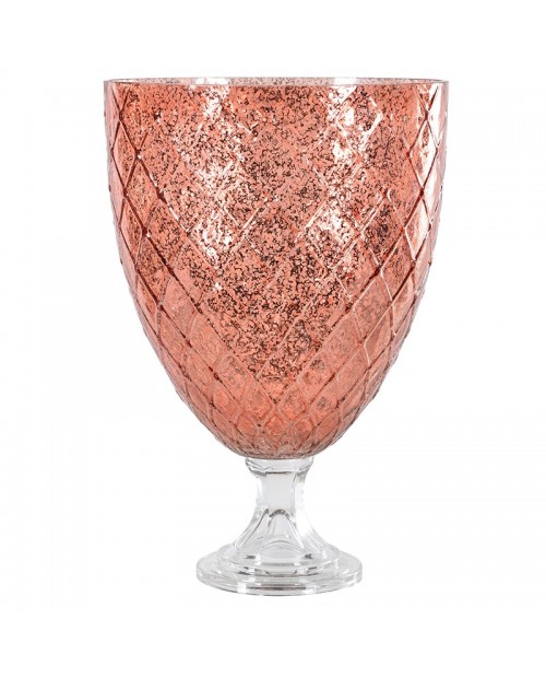 Vario spalvos stiklinė vaza - žvakidė