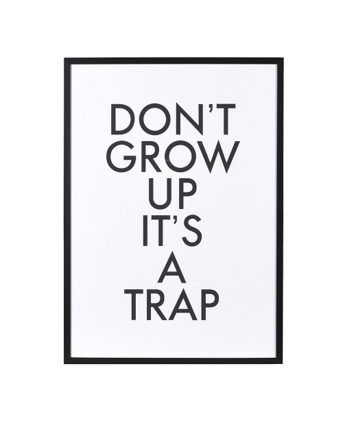 Dekoracija "Don't Grow Up"