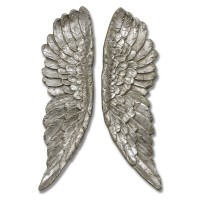 Sienos dekoracija "Silver Angel Wings"