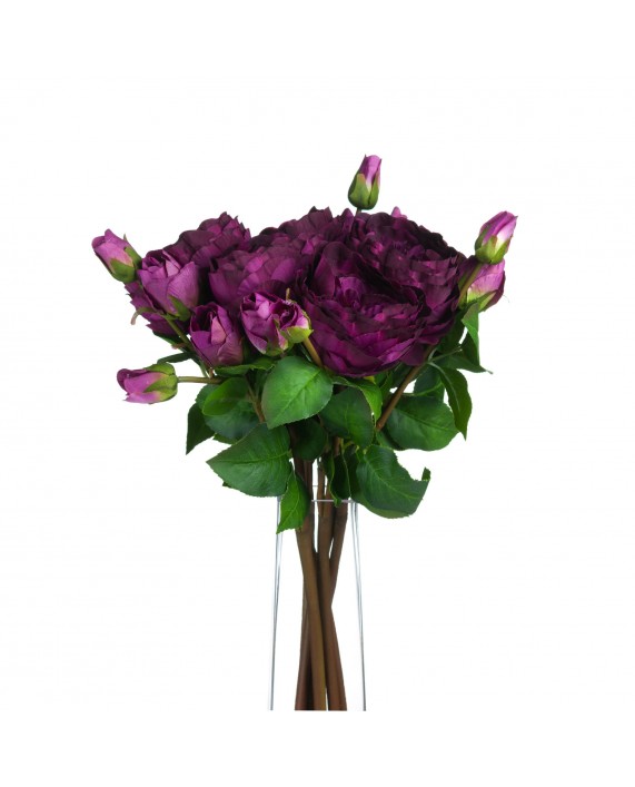 Dirbtinė gėlė "Purple Wedding" 3vnt