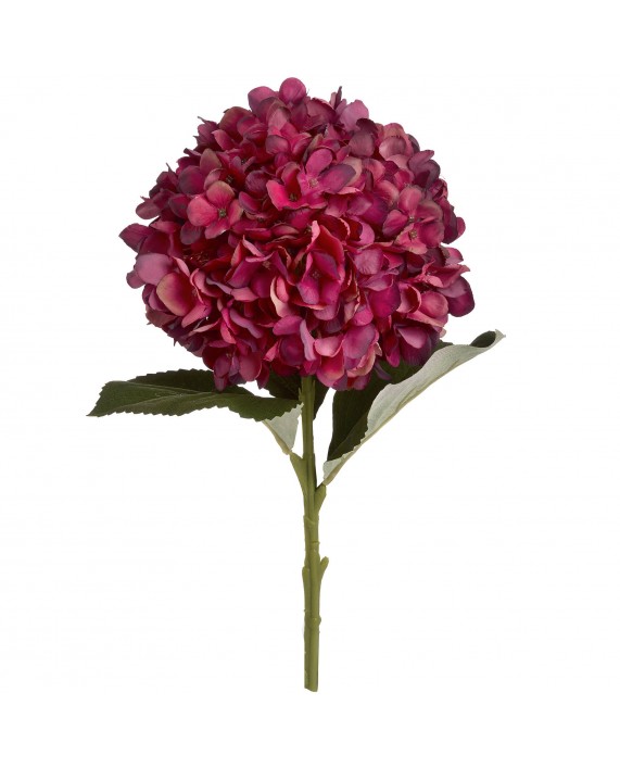 Dirbtinė gėlė "Ruby Hydrangea" 3vnt