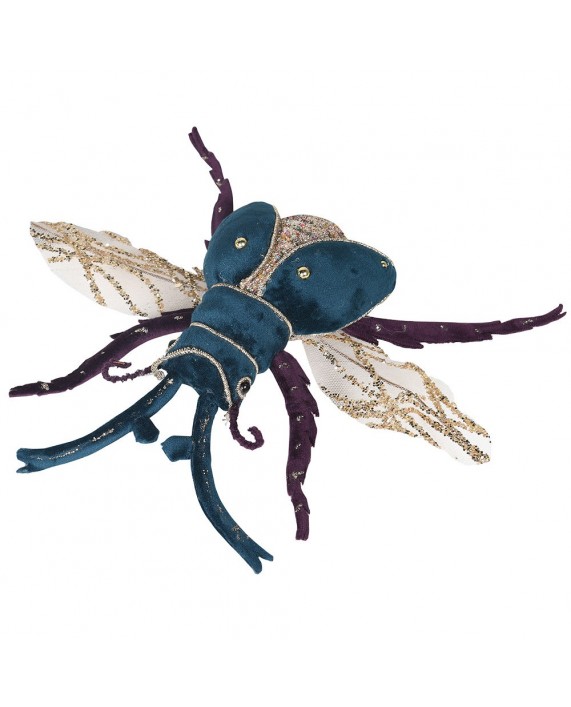 Dekoracija "Glitter Beetle" (2vnt)