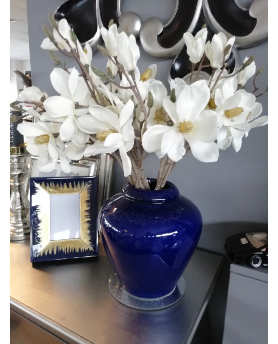 Dirbtinė gėlė "Cream Magnolia" 3vnt