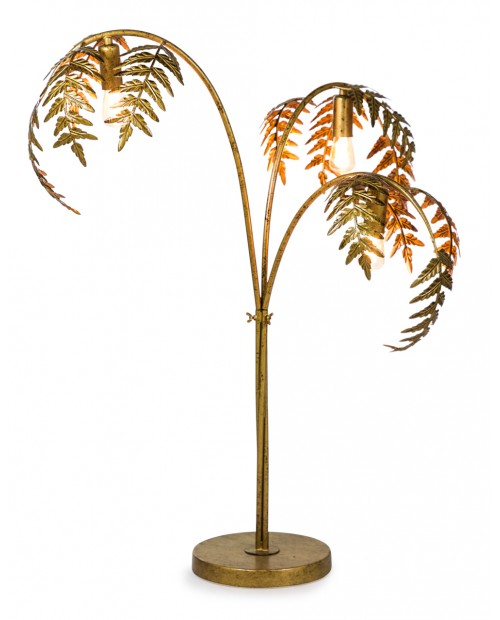 Stalo lempa "Palm Leaf" (aukso spalva)