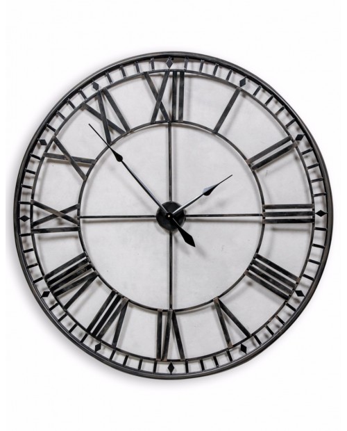 Laikrodis "Skeleton" (juoda spalva)