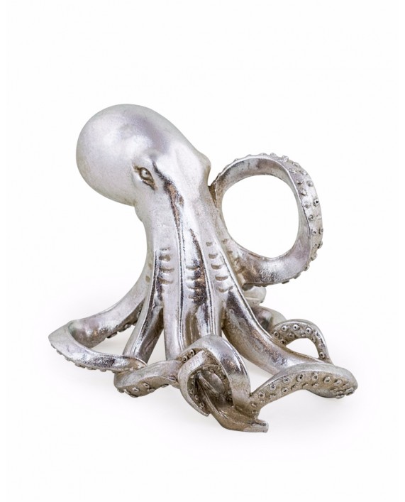 Vyno butelio laikiklis "Silver Octopus"