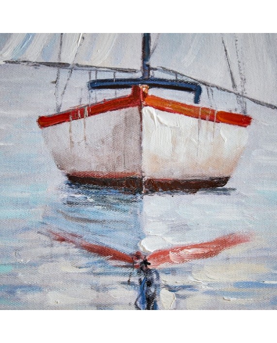 Dviejų dalių paveikslas "Sailing Boat" 