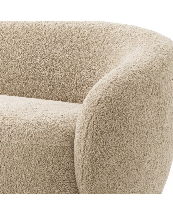 Sofa "Brice Sand Fluffy"