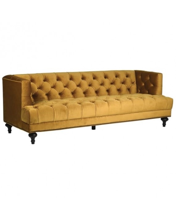 Sofa "Mustard Velvet"