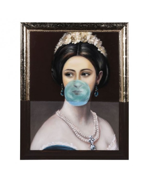 Paveikslas "Regency Lady with Blue Bubble Gum"